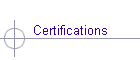 Certifications